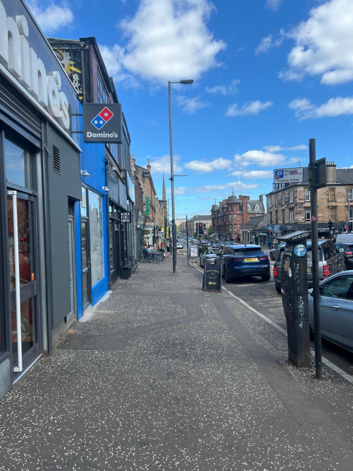 Great Western Road Studio With En Suite Glasgow Eksteriør bilde