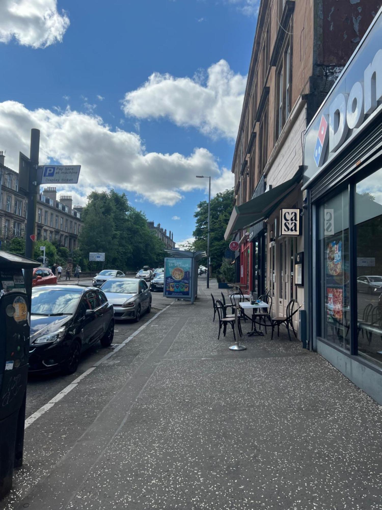 Great Western Road Studio With En Suite Glasgow Eksteriør bilde